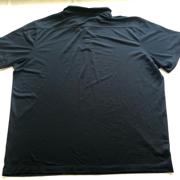 Nike Golf Standard-Fit Dri-Fit Black Polo Shirt Men’s Size XXL Short Sleeves Top - Picture 2 of 14